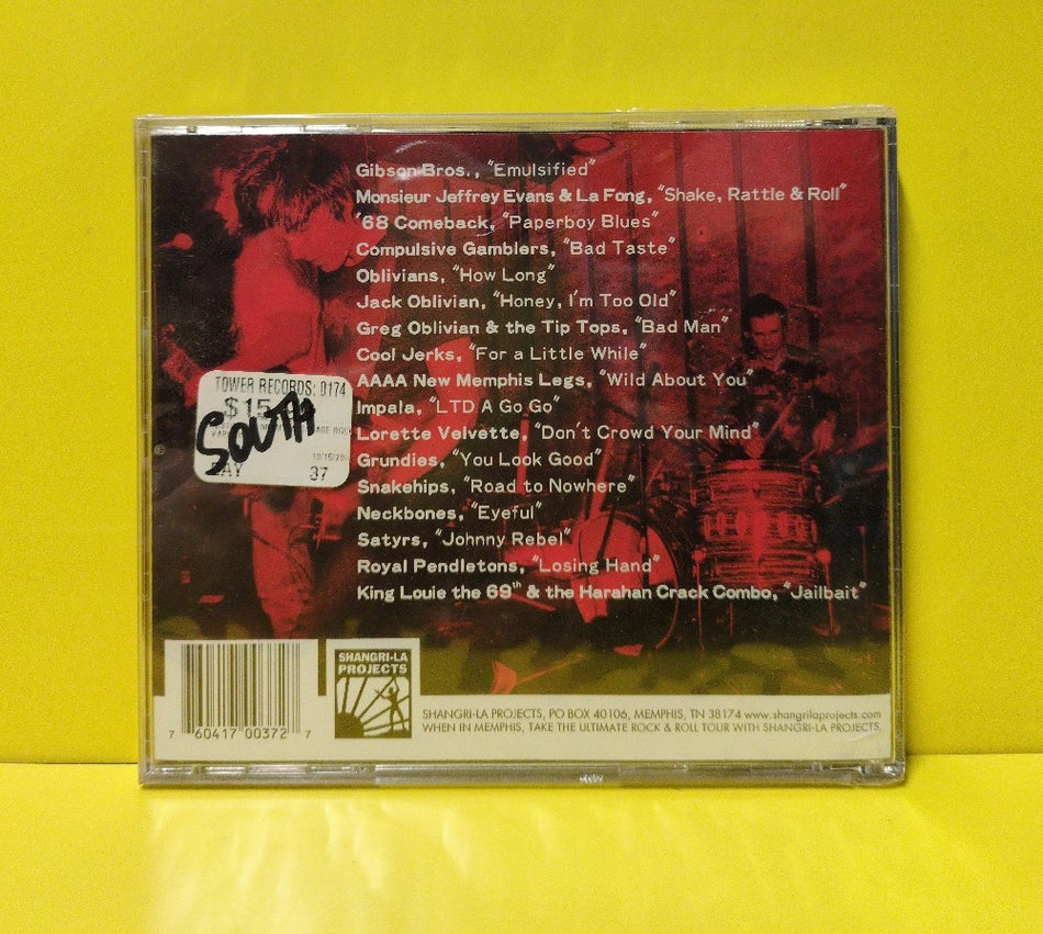 Various - A History Of Memphis Garage Rock: The '90s - 037 - New - Sealed - CDs