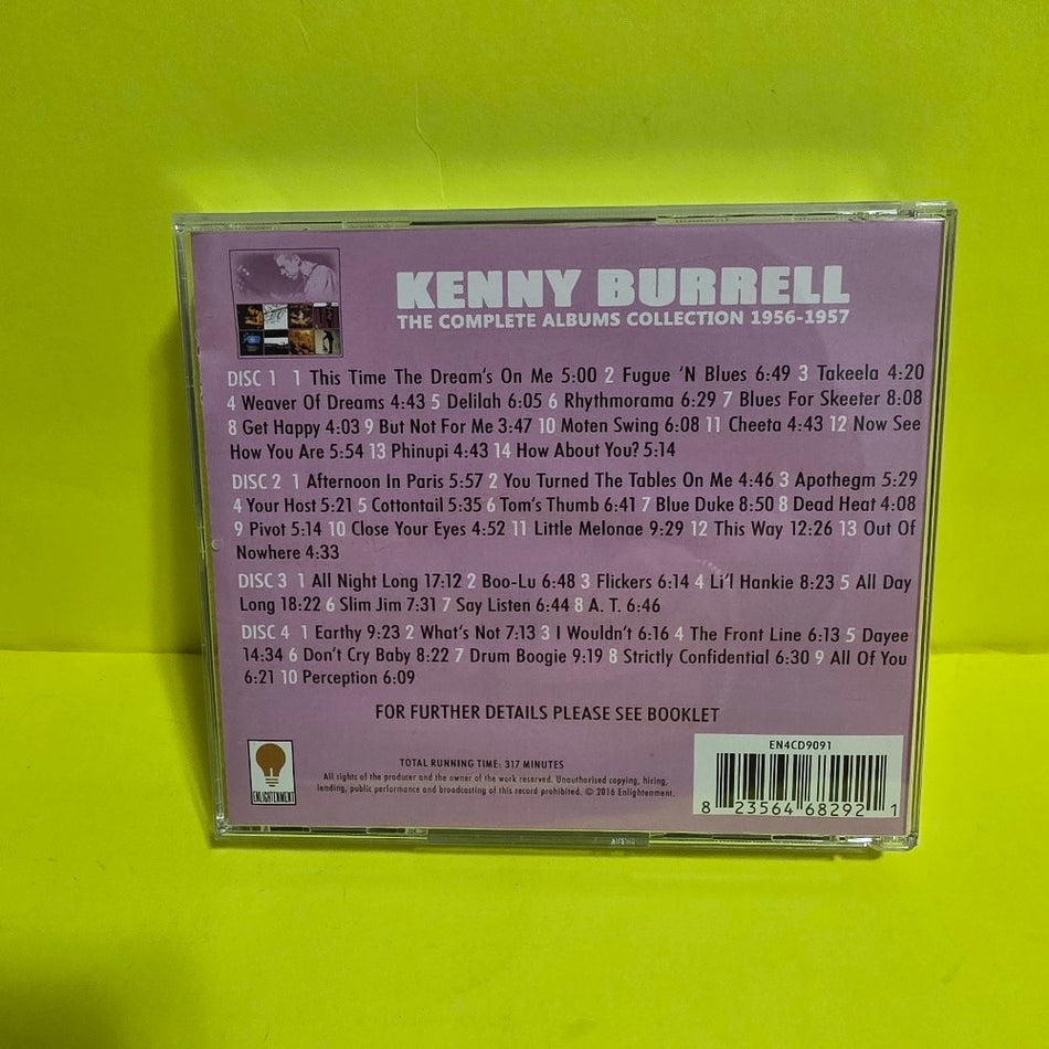 Kenny Burrell - The Complete Albums Collection 1956-1957 / 3 CDs Set - 2016 - EN4CD9091 - Used - NM - CDs