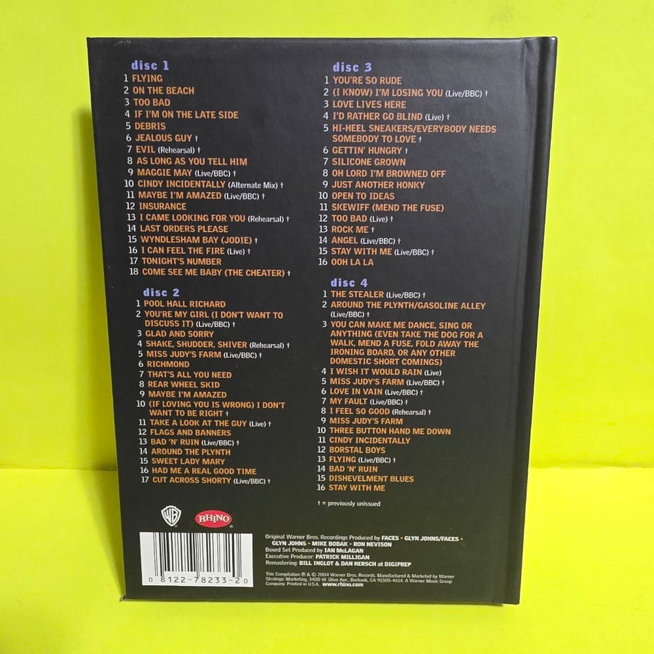 Faces  - Five Guys Walk Into A Bar... 4 CDs Set - 2004 - R2 78233 - Used - NM - CDs
