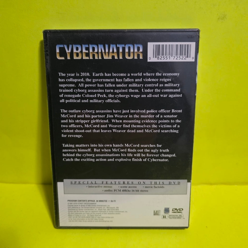 Cybernator - 1999 - New - Sealed - DVDs & Blu-Rays