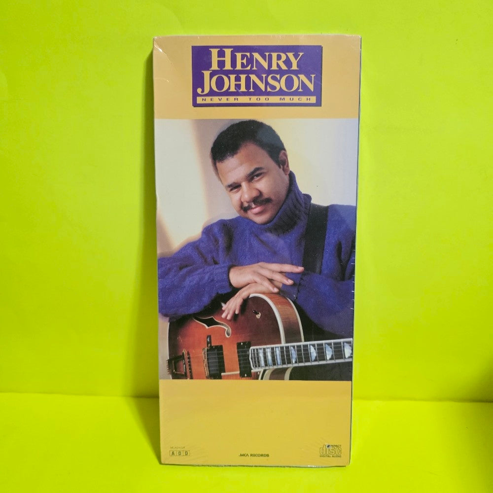 Henry Johnson - Never Too Much / Long Box - 1990 - MCAD-6329 - New - Sealed - CDs