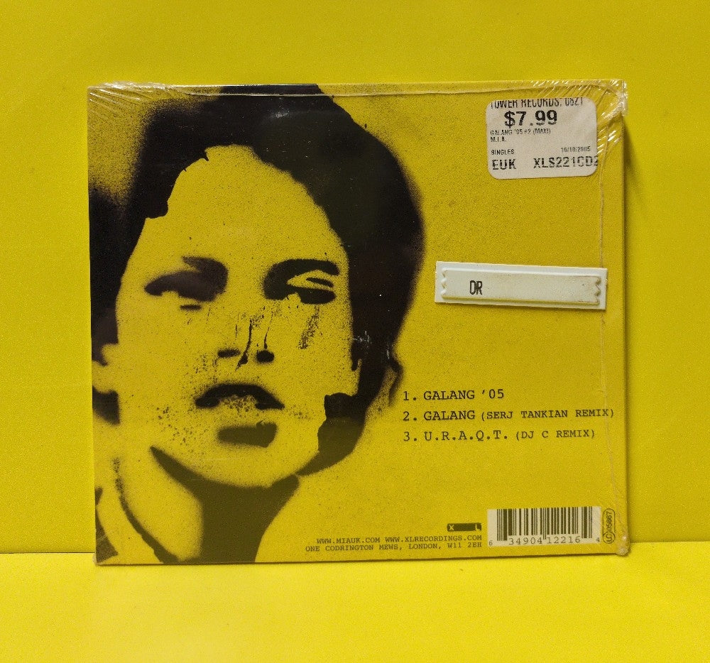 M.I.A. - Galang '05 - 2005 - XLS 221 CD2 - New - Sealed - CDs - CD Single - Reissue - CD 2 Of 2 - UK Import