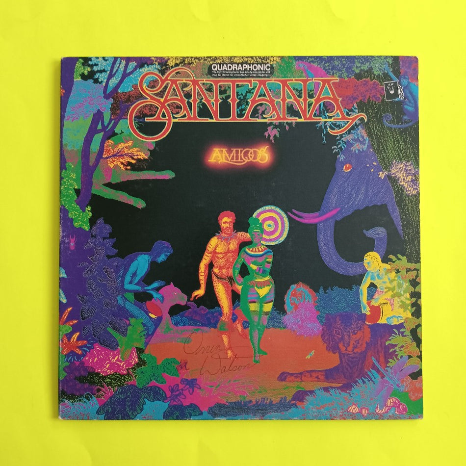 Santana - Amigos QUAD - 1976 - PCQ 33576 - Used - VG++ - Vinyl