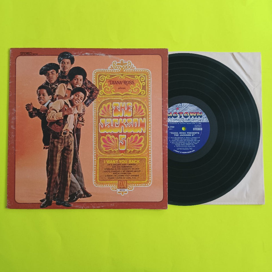 Jackson Five - Diana Ross Presents The Jackson 5 HEAVY DG H - 1969 - MS-700 - Used - VG++ - Vinyl