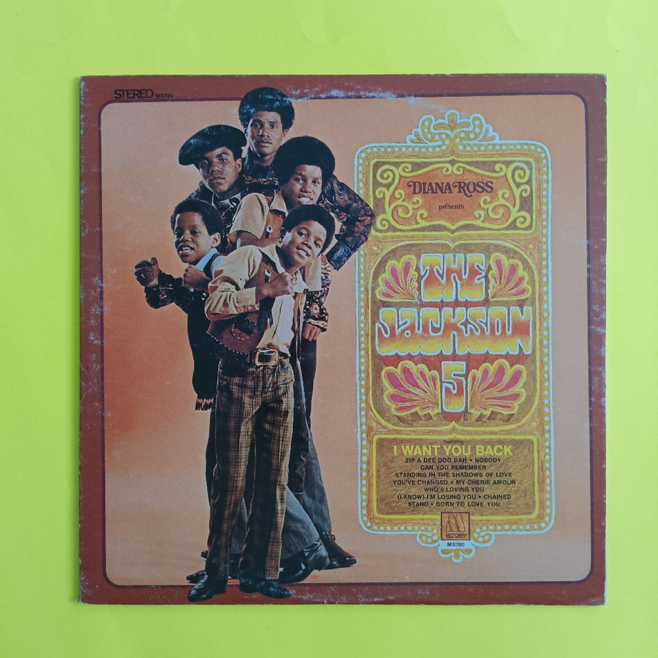 Jackson Five - Diana Ross Presents The Jackson 5 HEAVY DG H - 1969 - MS-700 - Used - VG++ - Vinyl