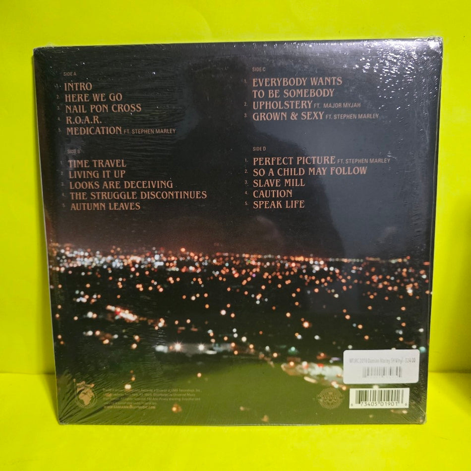 Damian "Jr. Gong" Marley - Stony Hill / Rare Lp - 2017 - GY0190 - New - Sealed - Vinyl