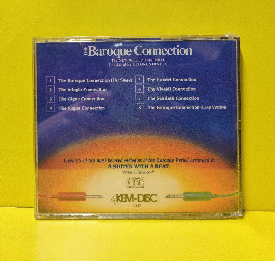 The New World Ensemble - The Baroque Connection - 1986 - 1002 - New - Sealed - CDs