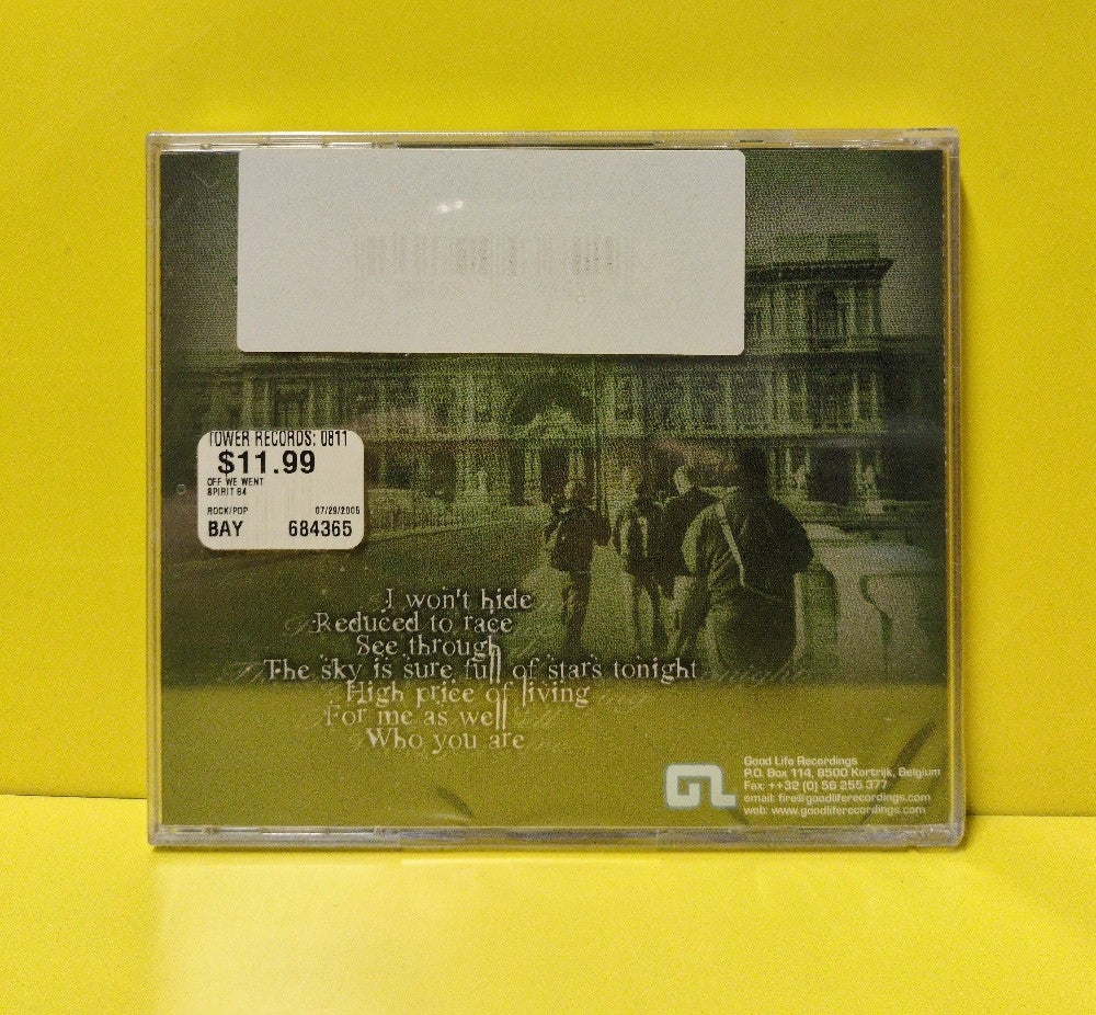 Spirit 84 - Off We Went - 2000 - GL 065 - New - Sealed - CDs - Belgium Import