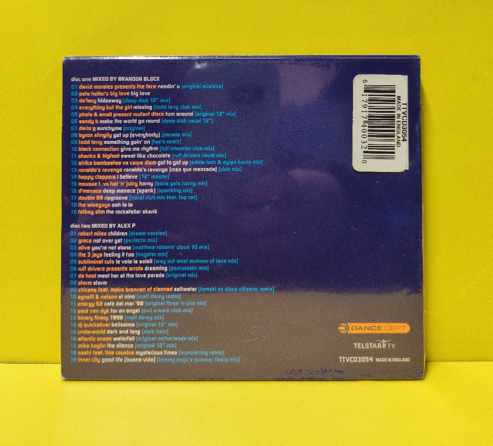 Brandon Block & Alex P - Ibiza Anthems 2 - 1999 - TTVCD3054 - New - Sealed - CDs - 2xCD Set - UK Import - Cardboard Slipcase