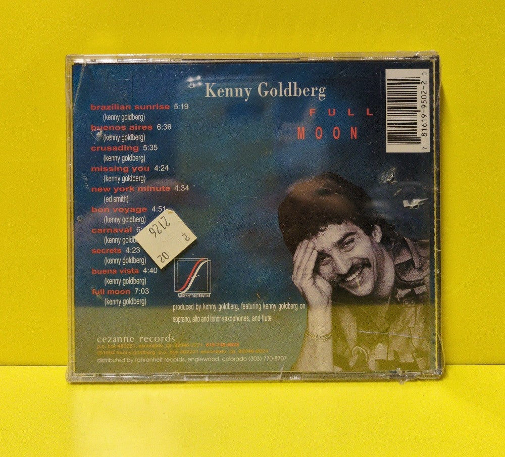 Kenny Goldberg - Full Moon - 1994 - FR9502 - New - Sealed - CDs