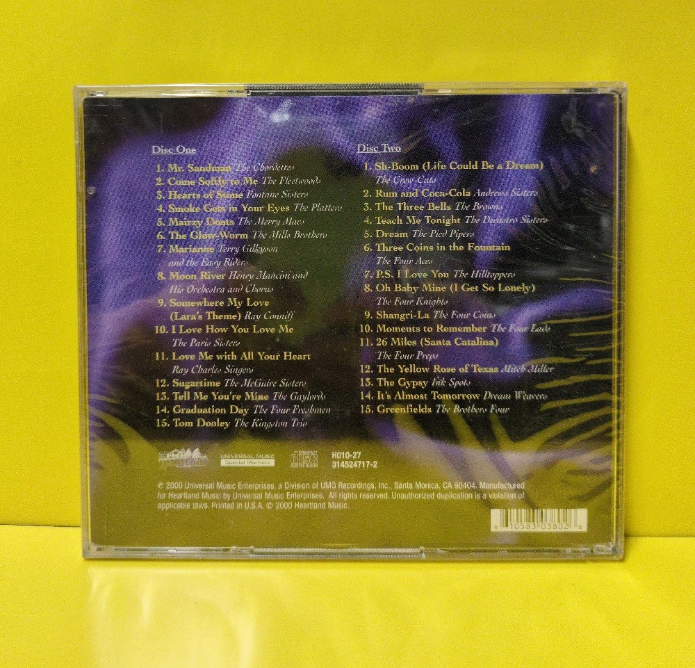 Various - Velvet Voices (Great Harmony Groups Of The '40 & '50s) - 2000 - H010-27 - New - Sealed - CDs - 2xCD