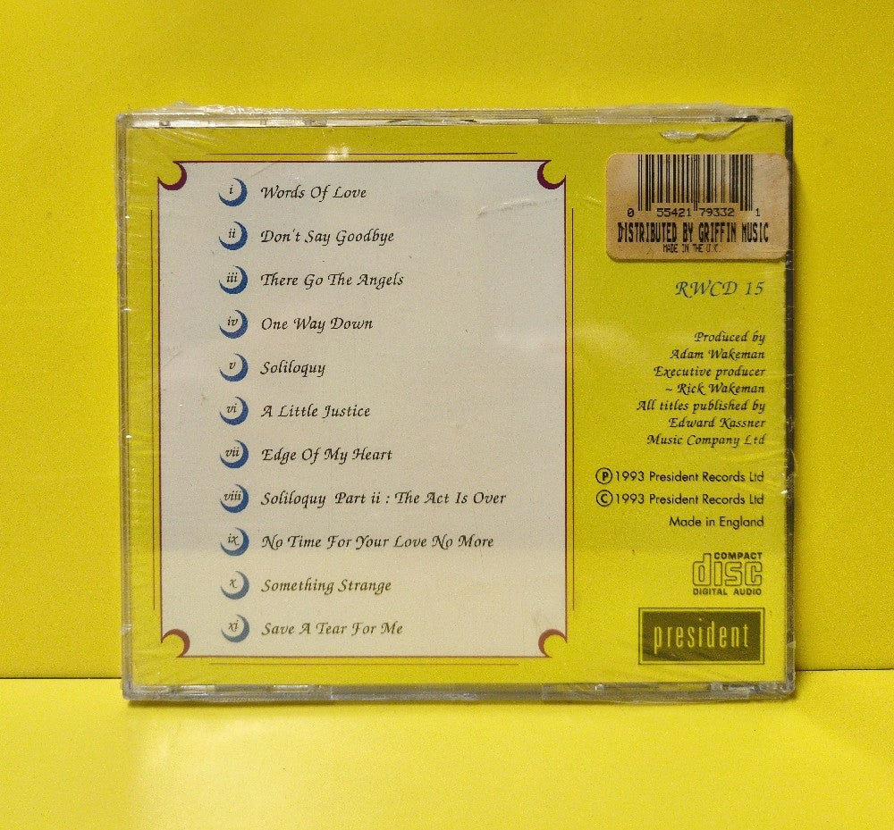 Adam Wakeman - Soliloquy - 1993 - RWCD 15 - New - Sealed - CDs - UK Import