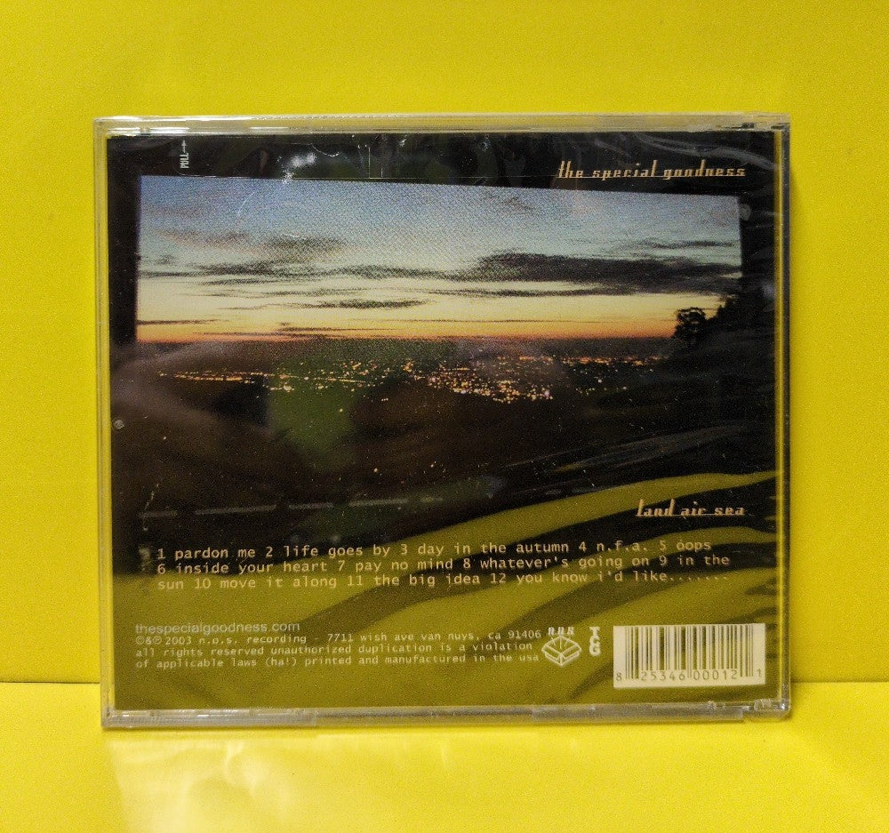 The Special Goodness - Land Air Sea - 2003 - nos/tcg 5 - New - Sealed - CDs - Farmland Cover