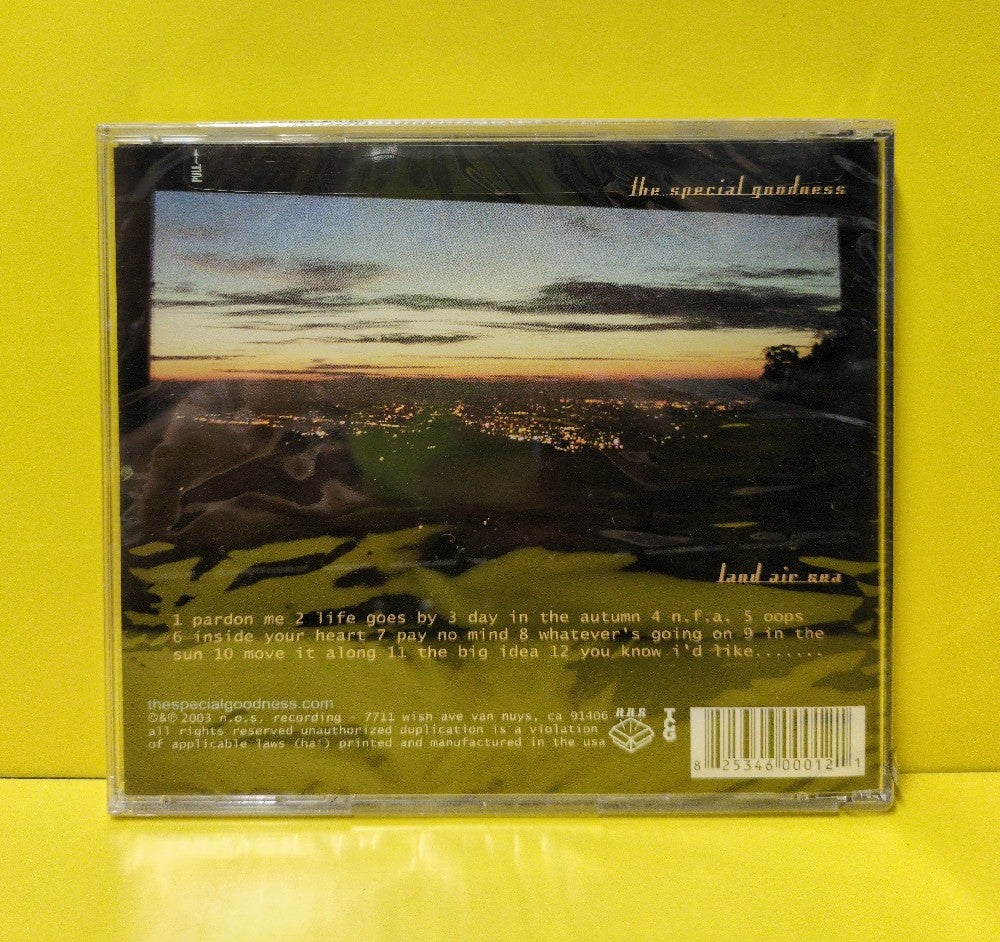 The Special Goodness - Land Air Sea - 2003 - nos/tcg 5 - New - Sealed - CDs - City Lights Cover