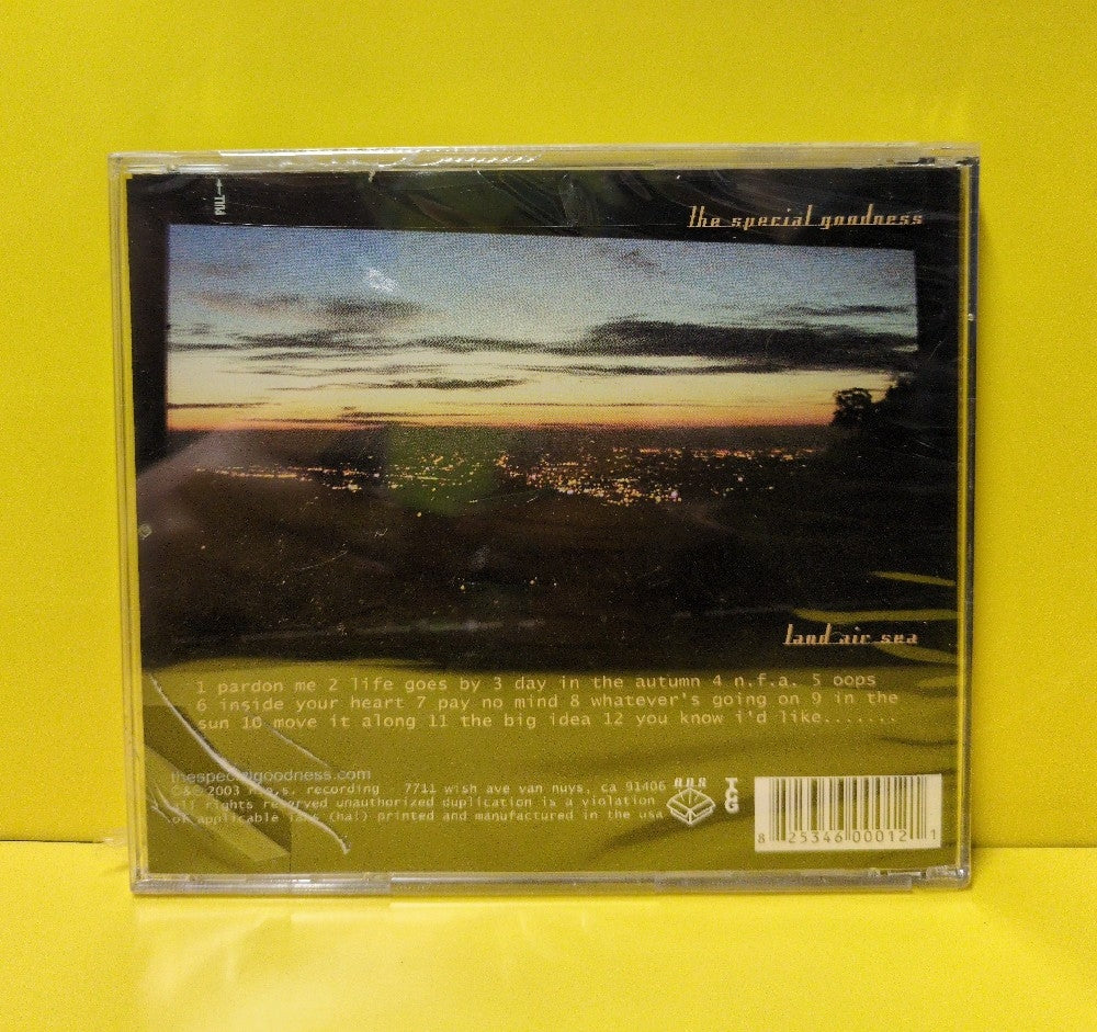 The Special Goodness - Land Air Sea - 2003 - nos/tcg 5 - New - Sealed - CDs - Skyline Cover