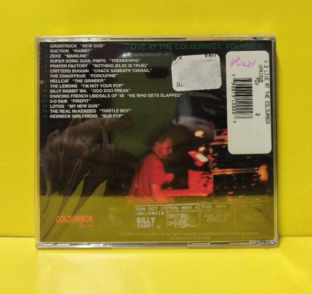 Various - Live At The Colourbox Volume 2 - 1996 - New - Sealed - CDs - Limited Edition