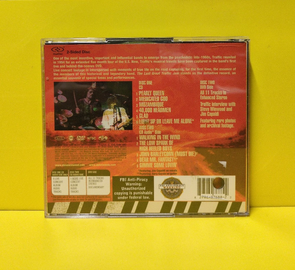 Traffic - The Last Great Traffic Jam - 2005 - EN 97688 - Used - EX - CDs 1xDualDisc/1xCD Set