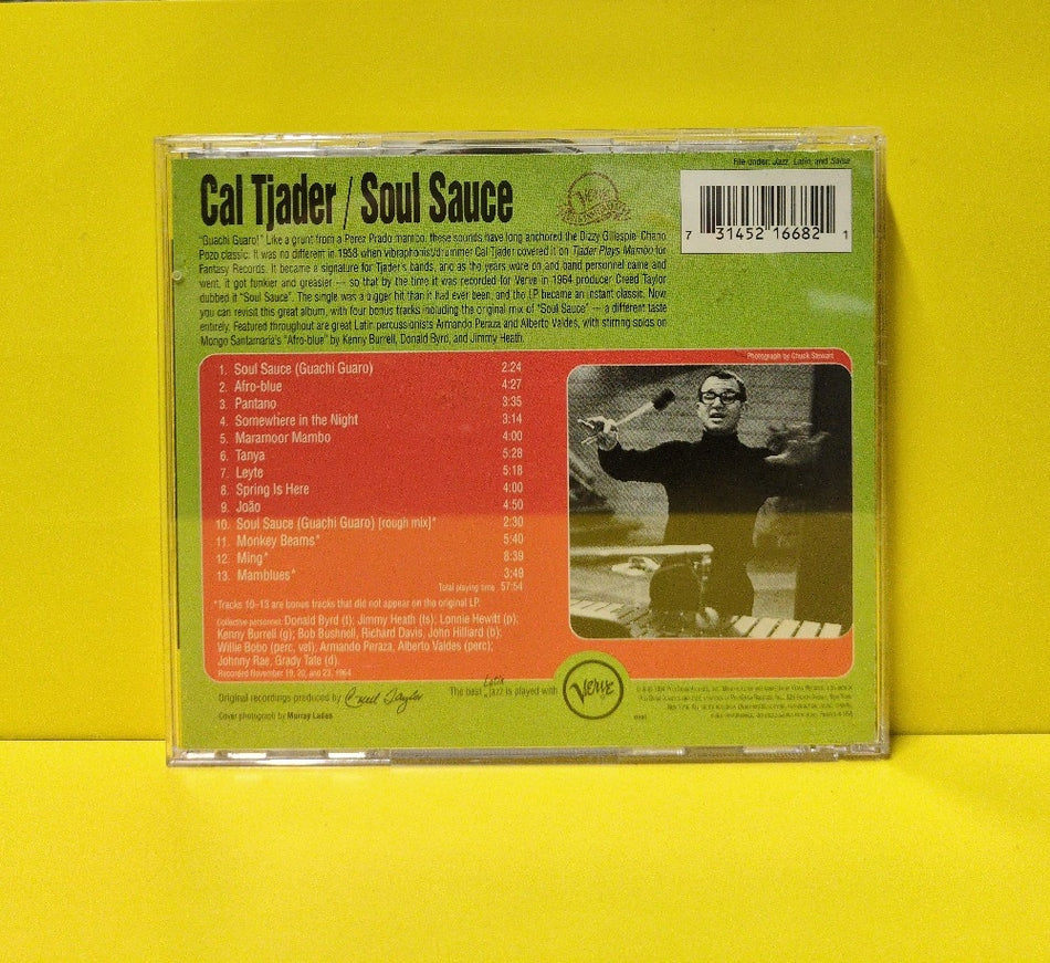 Cal Tjader - Soul Sauce - 1994 - 314 521 668-2 - Used - EX - CDs - Reissue