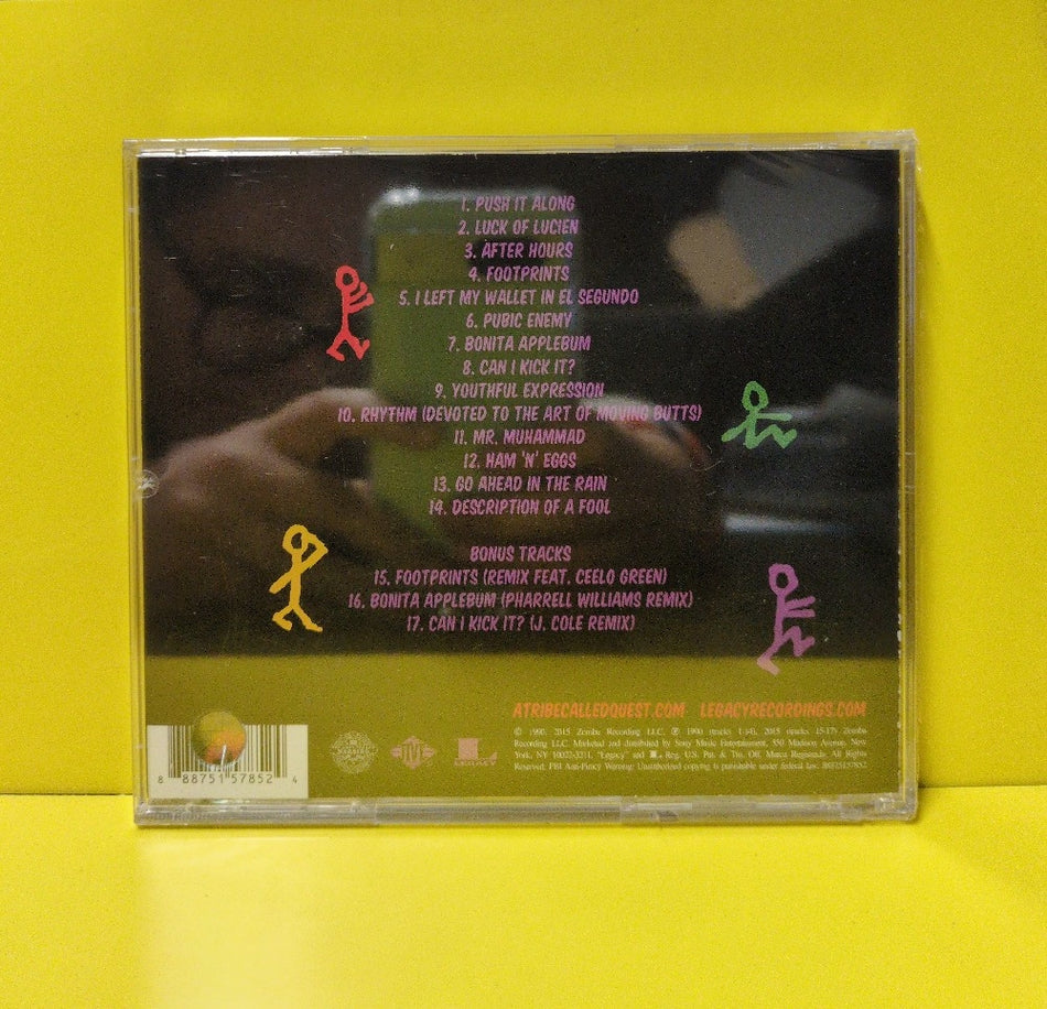 A Tribe Called Quest - People's Instinctive Travels And The Paths Of Rhythm - 2015 - 88875157852 - New - Sealed - CDs