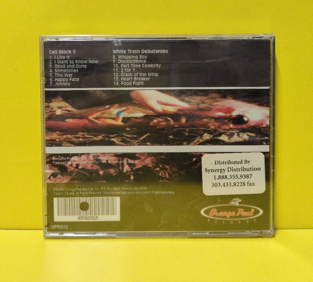 Cell Block 5 & White Trash Debutantes - What's It All About? - 2001 - OPR0012 - New - Sealed - CDs