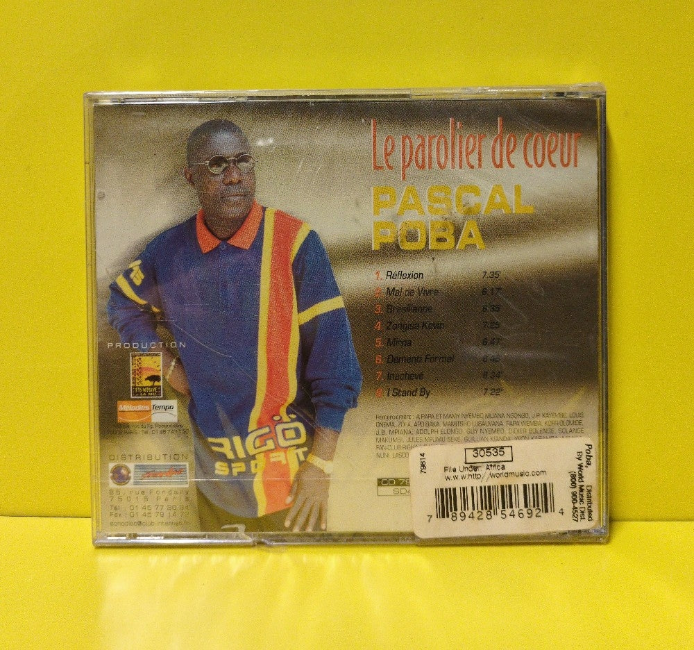 Le Parolier De Coeur Pascal Poba - Reflexion - 1997 - CD 79814 - New - Sealed - CDs - France Import