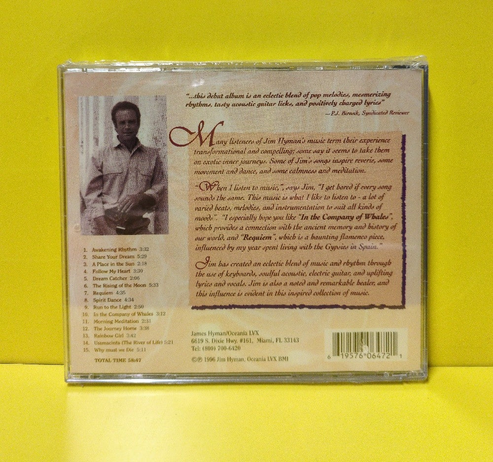 James Hyman - Awakening Rhythm - 1996 - LVX-CD-1102 - New - Sealed - CDs