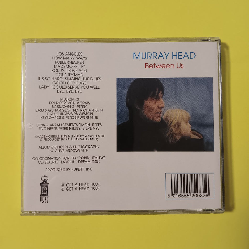 Murray Head - Between Us - 1993 - GAH103CD - Used - EX - CDs