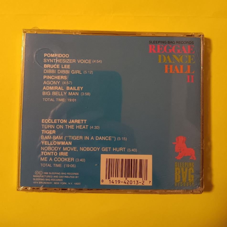 Various - Reggae Dance Hall II - 1988 - CDSB-42013 - New - Sealed - CDs