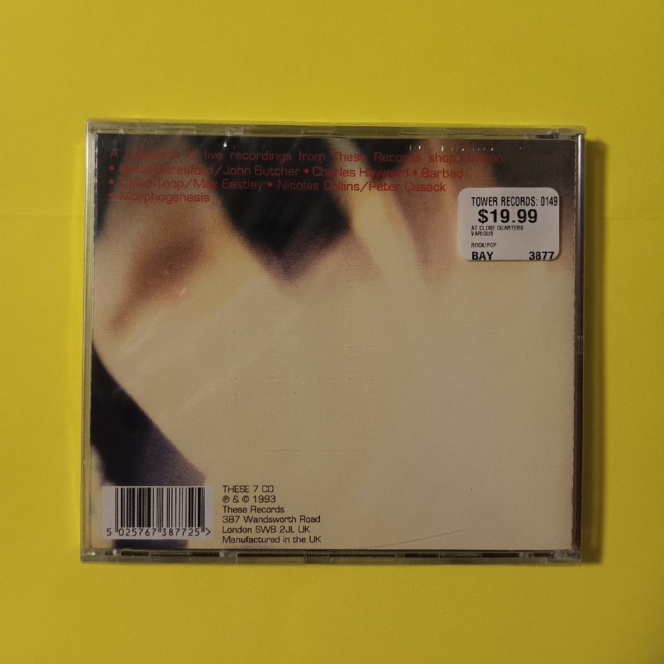 Various - At Close Quarters UK - 1993 - THESE 07 CD - New - Sealed - CDs