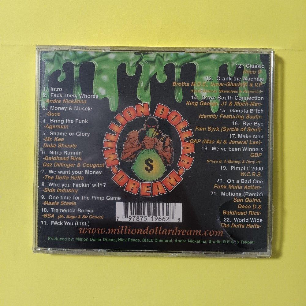 Various - Million Dollar Dream: Money & Muscle - 1999 - MDD 1966-2 - New - Sealed - CDs