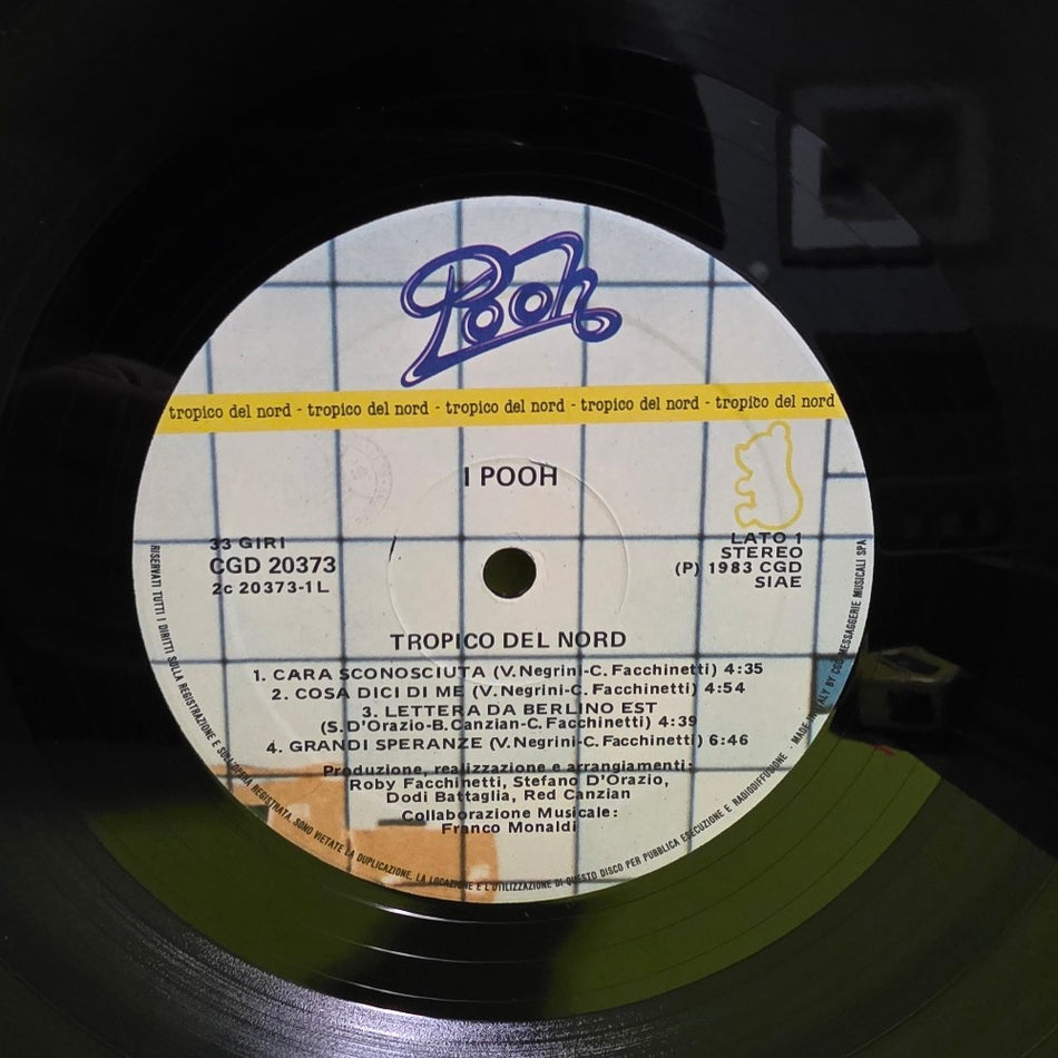 Pooh - Tropical Del Nord / Gatefold OG Sleeve EX - 1983 - CGD 20373 - Used - EX - Vinyl