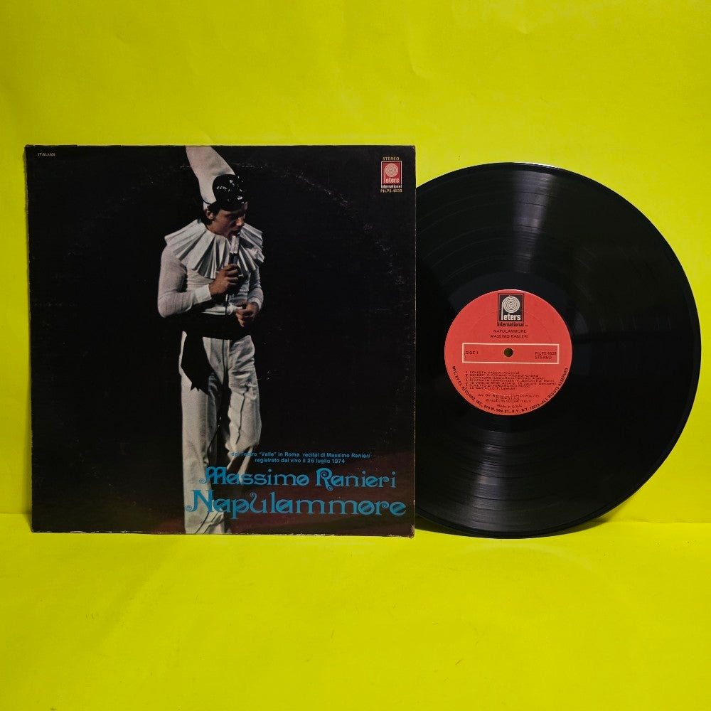 Massimo Ranieri - Napulammore - 1974 - PILPS 4038 - Used - VG++ - Vinyl