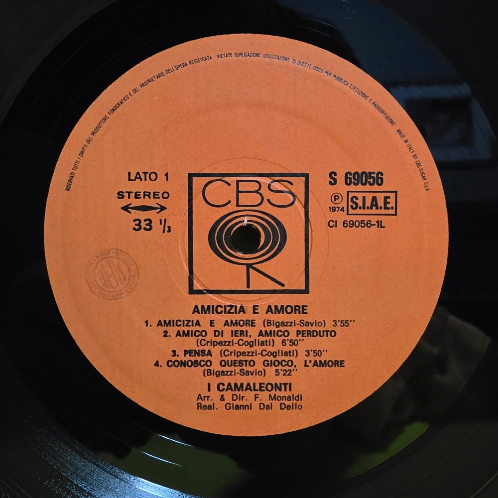 I Camaleonti - Vita Duomo ( In Cerca Della Verita' ) - 1969 - S 52724 - Used - VG++ - Vinyl