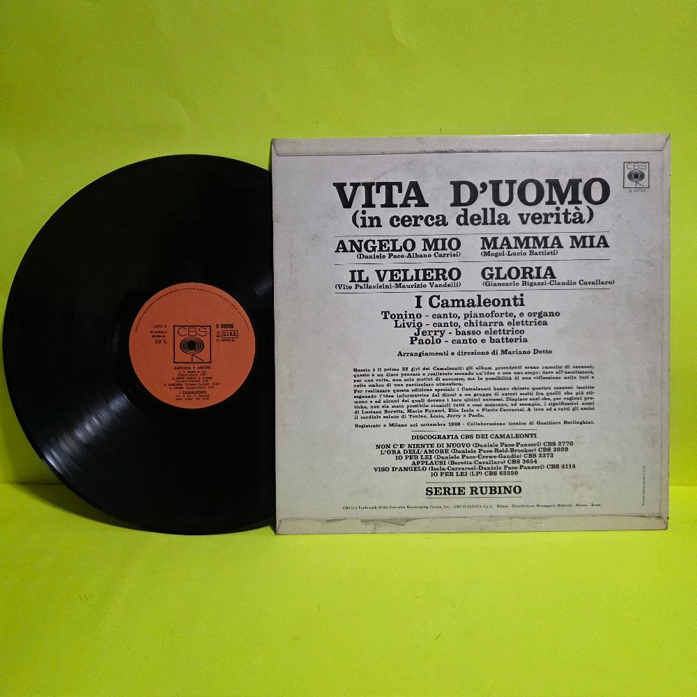 I Camaleonti - Vita Duomo ( In Cerca Della Verita' ) - 1969 - S 52724 - Used - VG++ - Vinyl