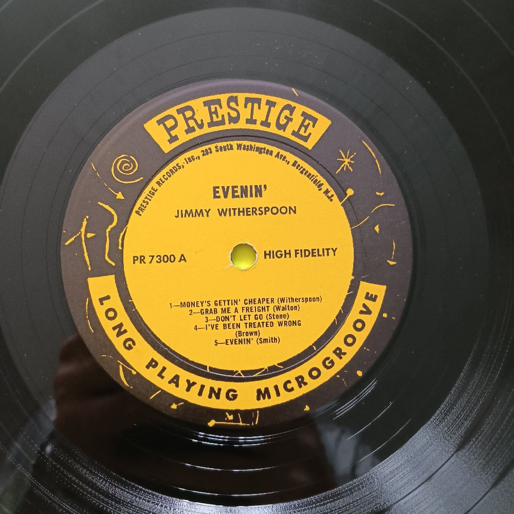 Jimmy Witherspoon - Evenin' Blues RVG Mono - 1964 - PR 7300 - Used - VG+ - Vinyl