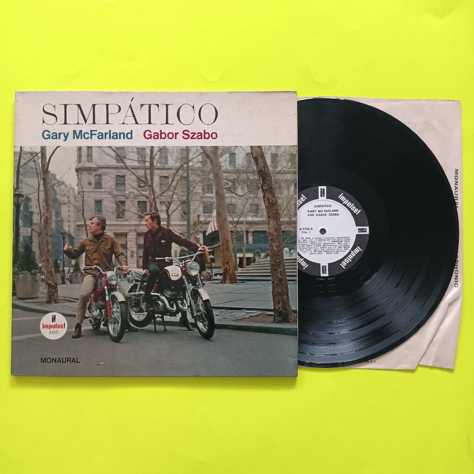 Gary McFarland & Gabor Szabo - Simpatico OG Mono PROMO - 1966 - A-9122 - Used - VG+ - Vinyl