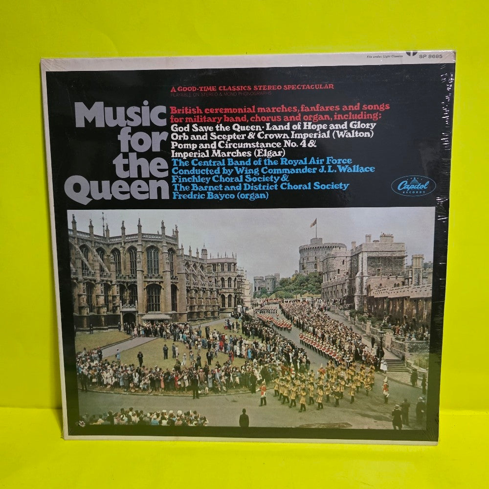 The Central Of The Royal Air Force  - Music For The Queen  - SP-8665 - New - Sealed - Vinyl