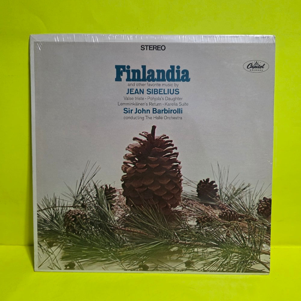 Sir John Barbirolli - Finlandia And Other Favorite Music By John Sibelius - 1966 - SP 8669 - New - Sealed - Vinyl