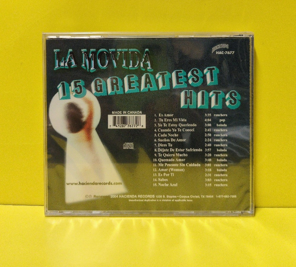 La Movida - 15 Greatest Hits - 2004 - HAC-7677 - New - Sealed - CDs