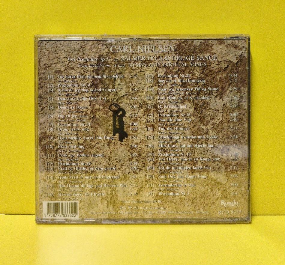 Carl Nielsen, Lars Thodberg Bertelsen, Frode Stengaard - From Preludes Op.51 & Hymns And Spiritual Songs - 1993 - RCD 8335 - New - Sealed - CDs - Denmark Import