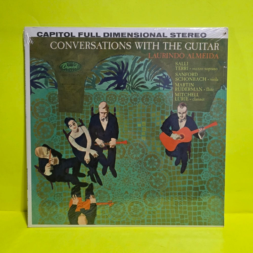 Laurindo Almeida, Salli Terri - Conversation With The Guitar  - 1960 - SP 8532 - New - Sealed - Vinyl