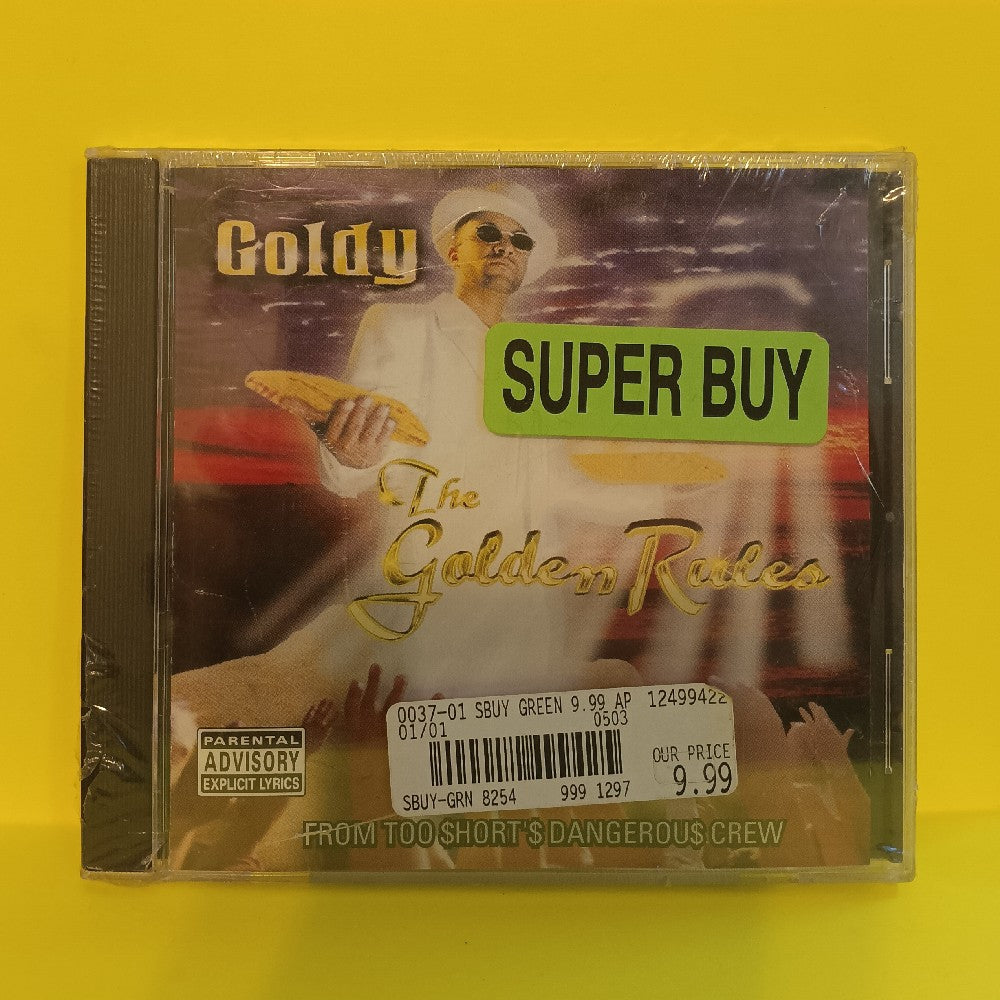 Goldy - The Golden Rules - 1998 - CCE-9811 - New - Sealed - CDs