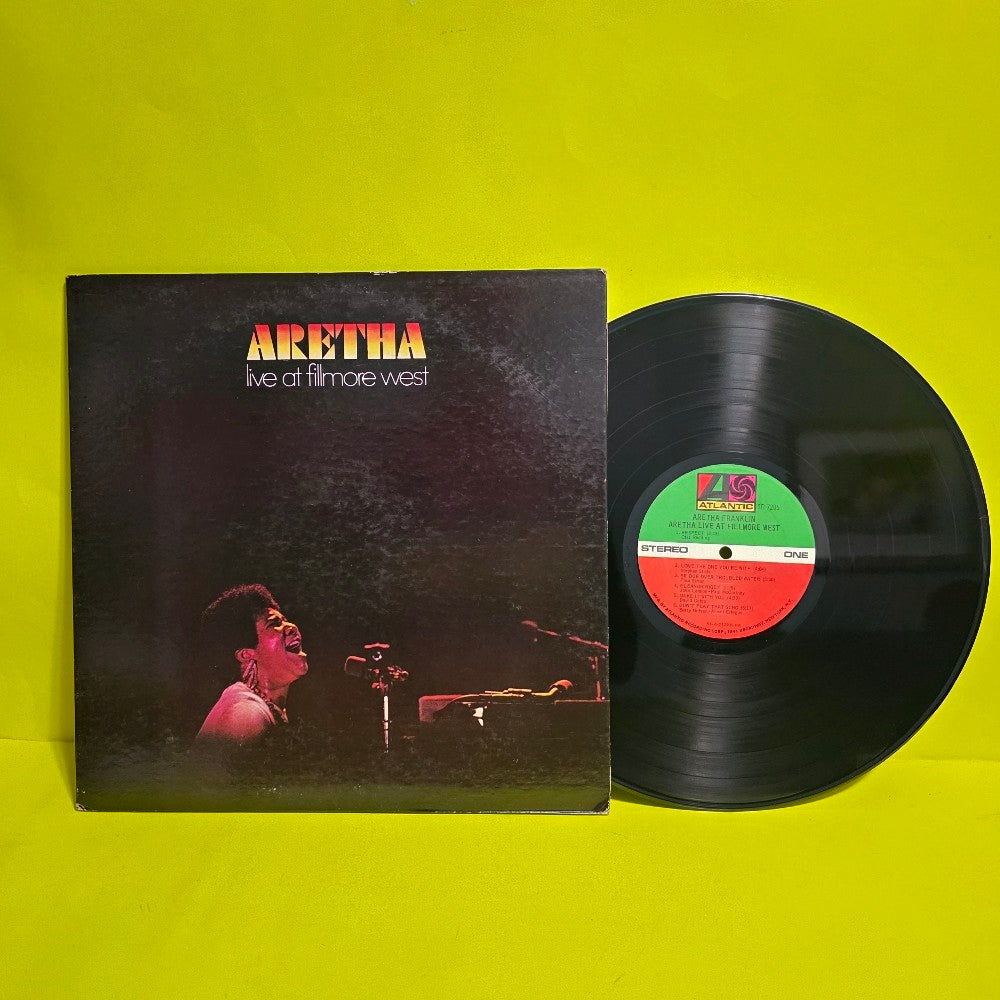 Aretha Franklin  - Live At Filmore West / EX With Insert  - 1971 - SD 7205 - Used - EX - Vinyl