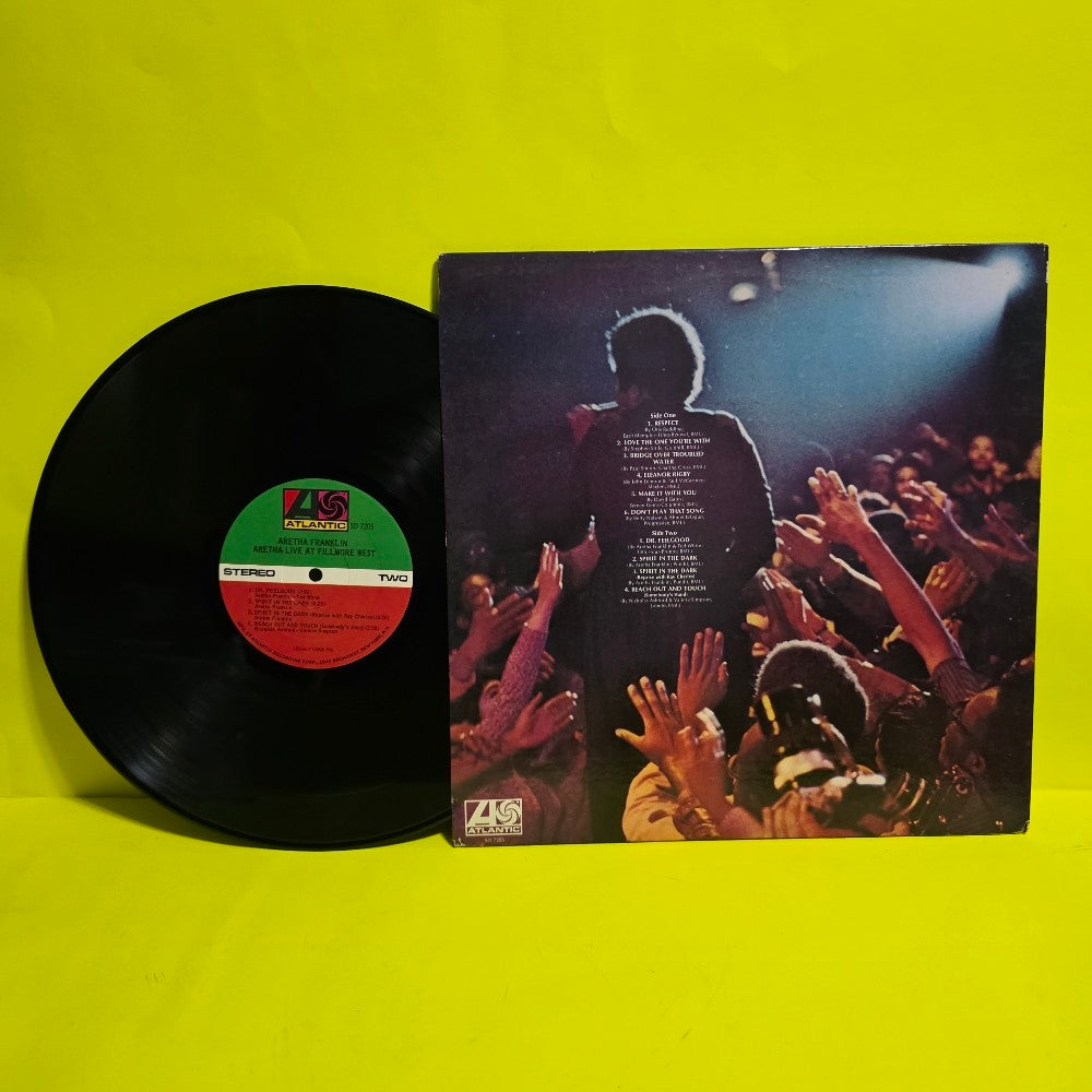 Aretha Franklin  - Live At Filmore West / EX With Insert  - 1971 - SD 7205 - Used - EX - Vinyl