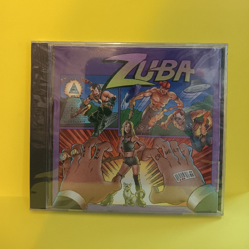 Zuba - The New Cruelty - 1996 - CTR 0003 - New - Sealed - CDs