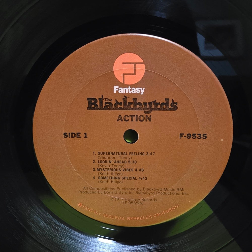 The Blackbyrds - Action  - 1977 - F-9535 - Used - VG++ - Vinyl