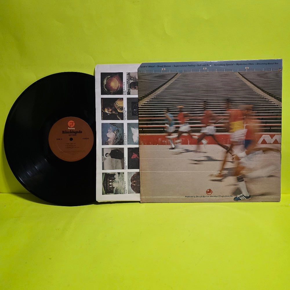 The Blackbyrds - Action  - 1977 - F-9535 - Used - VG++ - Vinyl