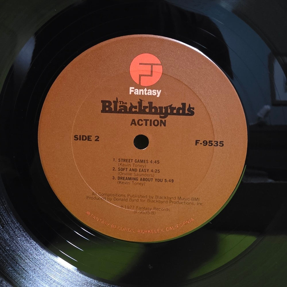 The Blackbyrds - Action  - 1977 - F-9535 - Used - VG++ - Vinyl