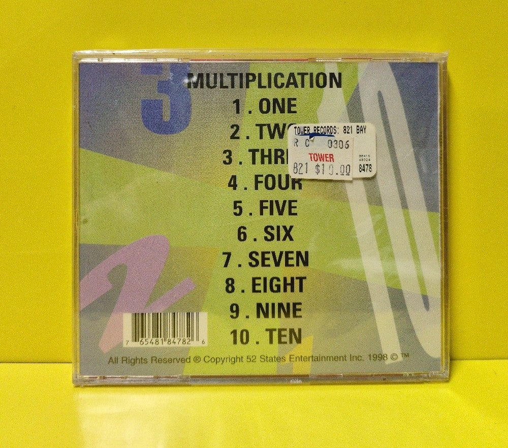 Mr. Multiply - Hip Honics: Multiplication - 1998 - 19401 - New - Sealed - CDs