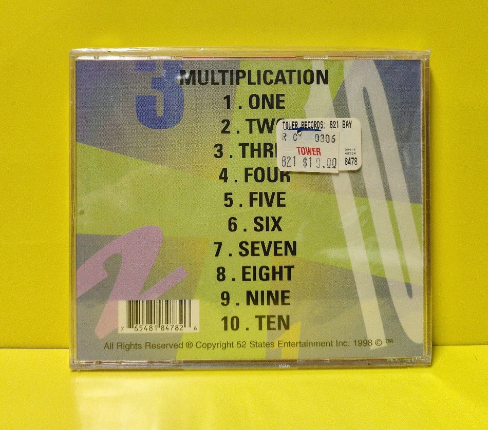 Mr. Multiply - Hip Honics: Multiplication - 1998 - 19401 - New - Sealed - CDs